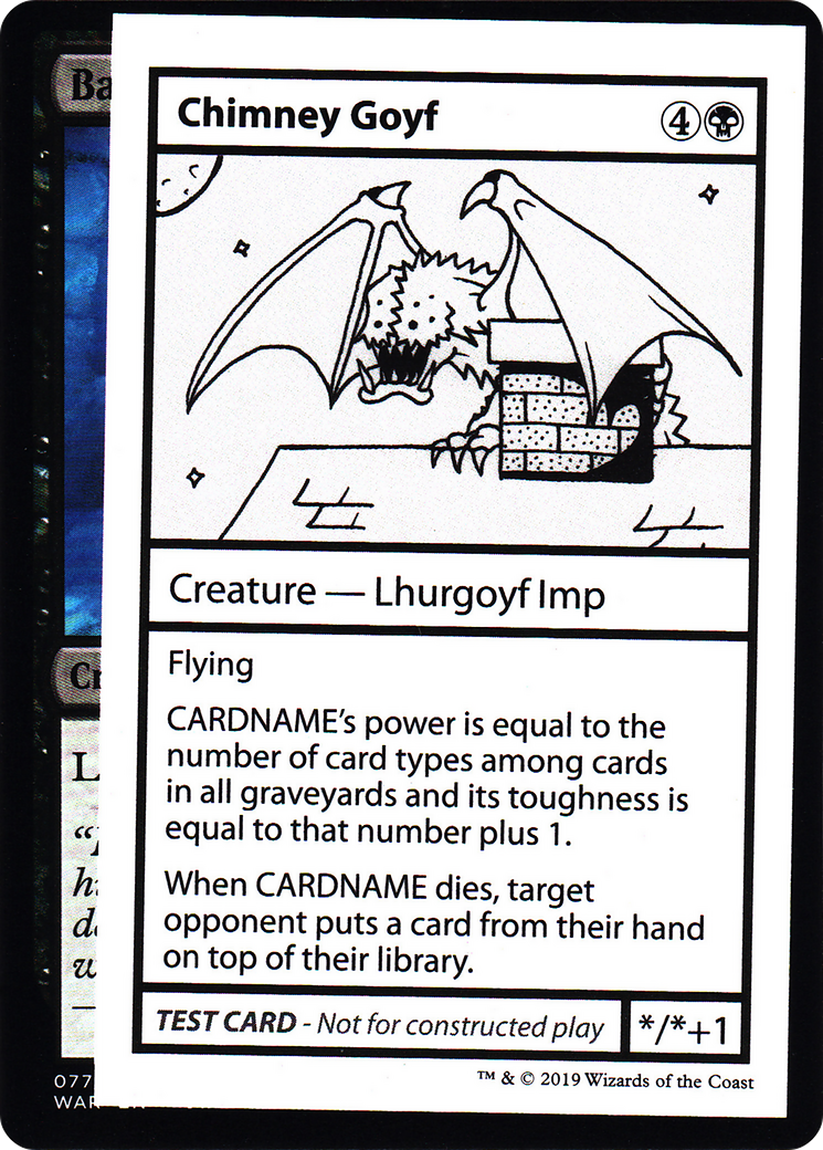 Chimney Goyf (038) - Mystery Booster Playtest Cards 2021