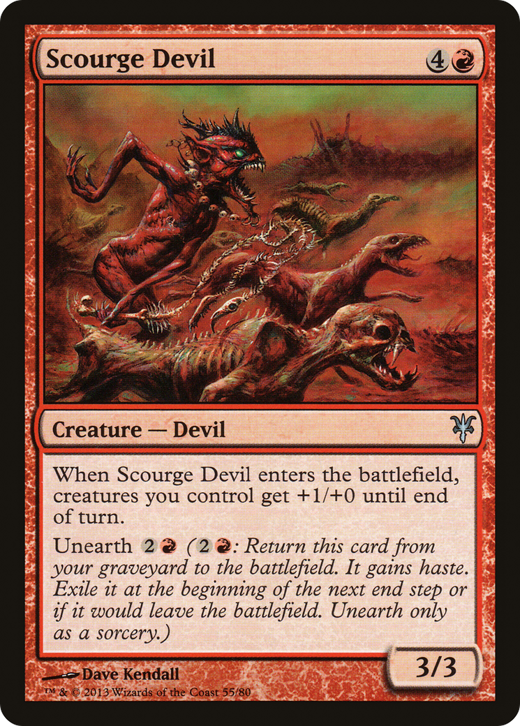 Scourge Devil (055) - Duel Decks: Sorin vs. Tibalt