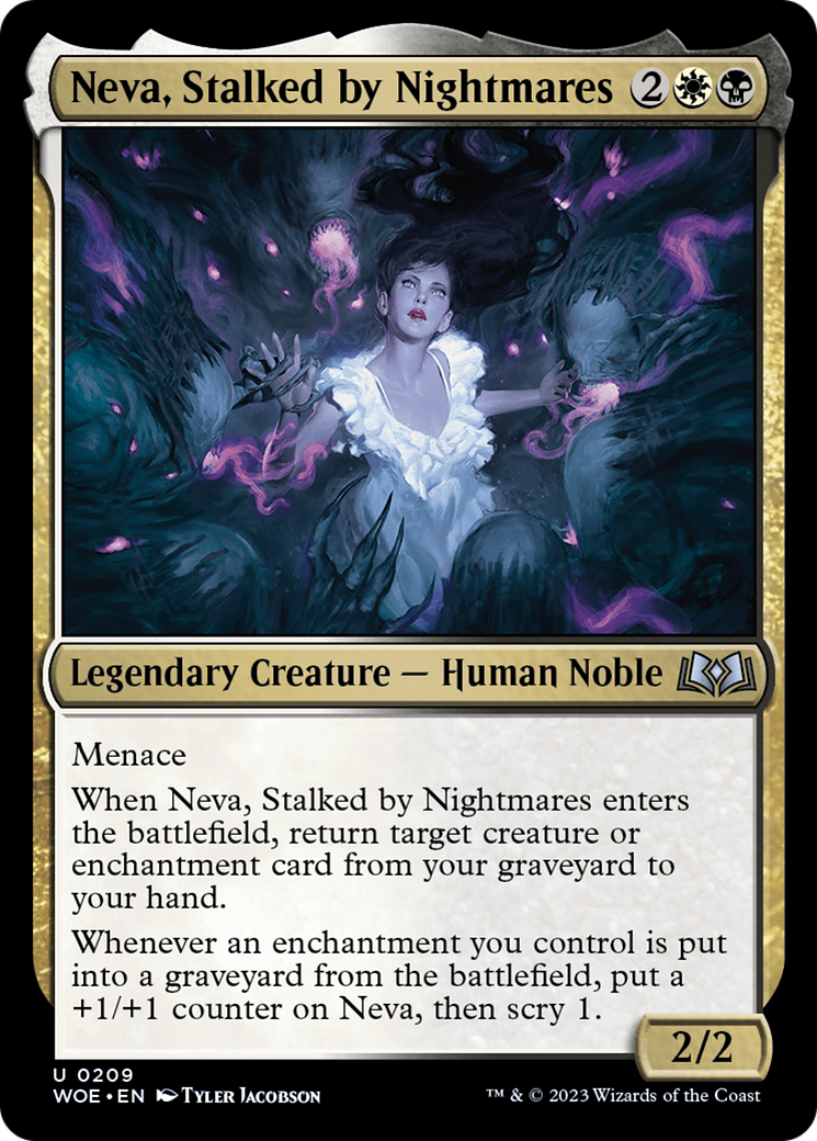 Neva, Stalked by Nightmares (209) - Wilds of Eldraine
