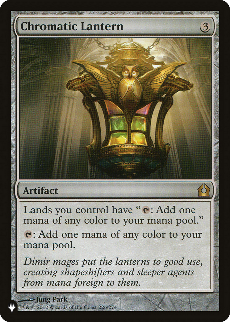 Chromatic Lantern (RTR-226) - The List