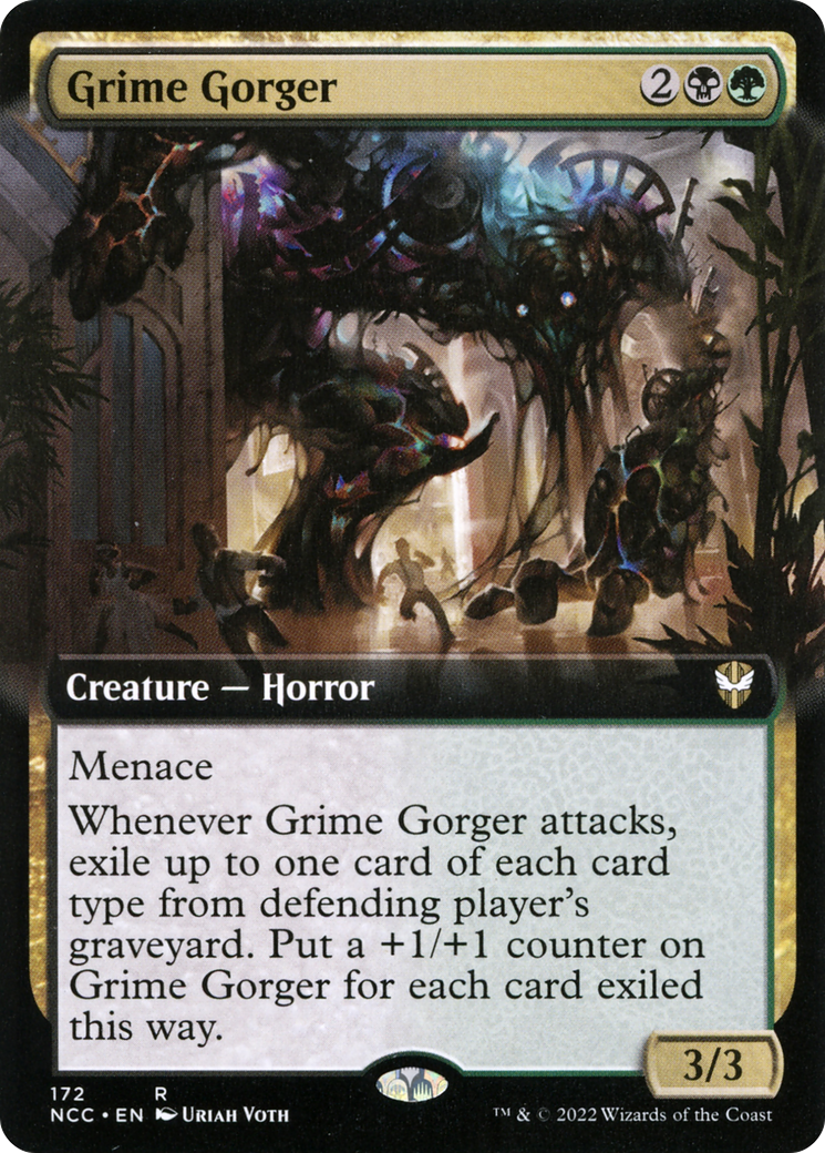 Grime Gorger (Extended Art) (172) - New Capenna Commander
