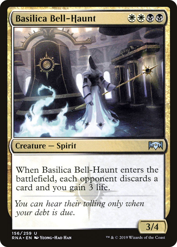 Basilica Bell-Haunt (156) - Ravnica Allegiance