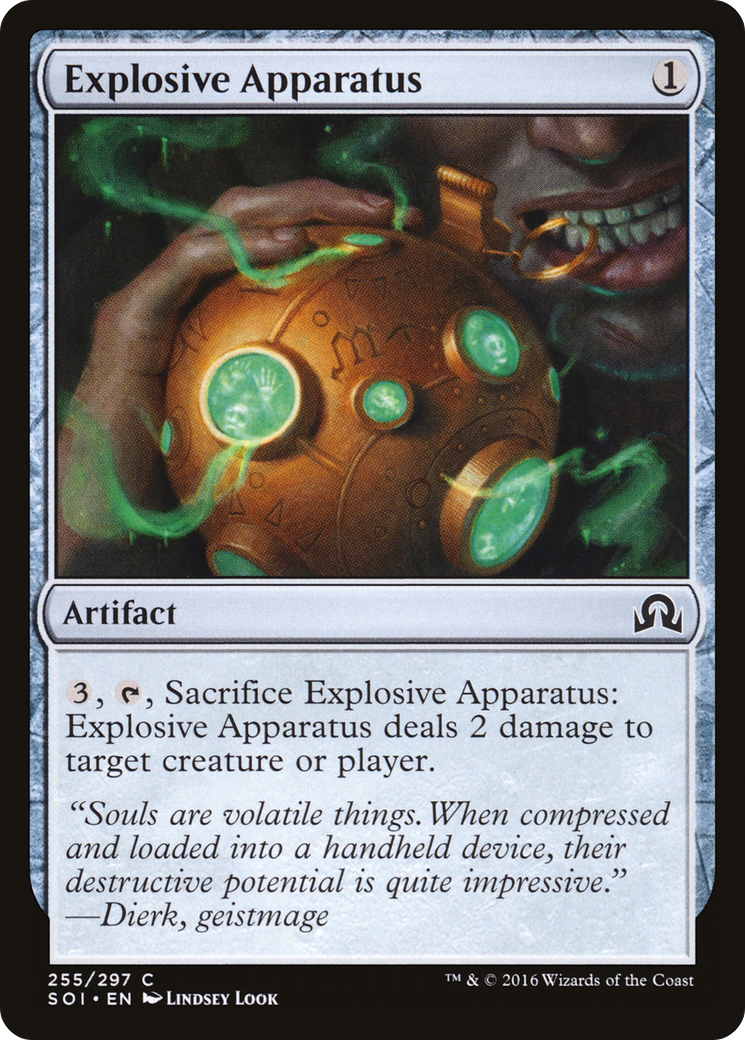 Explosive Apparatus (255) - Shadows over Innistrad