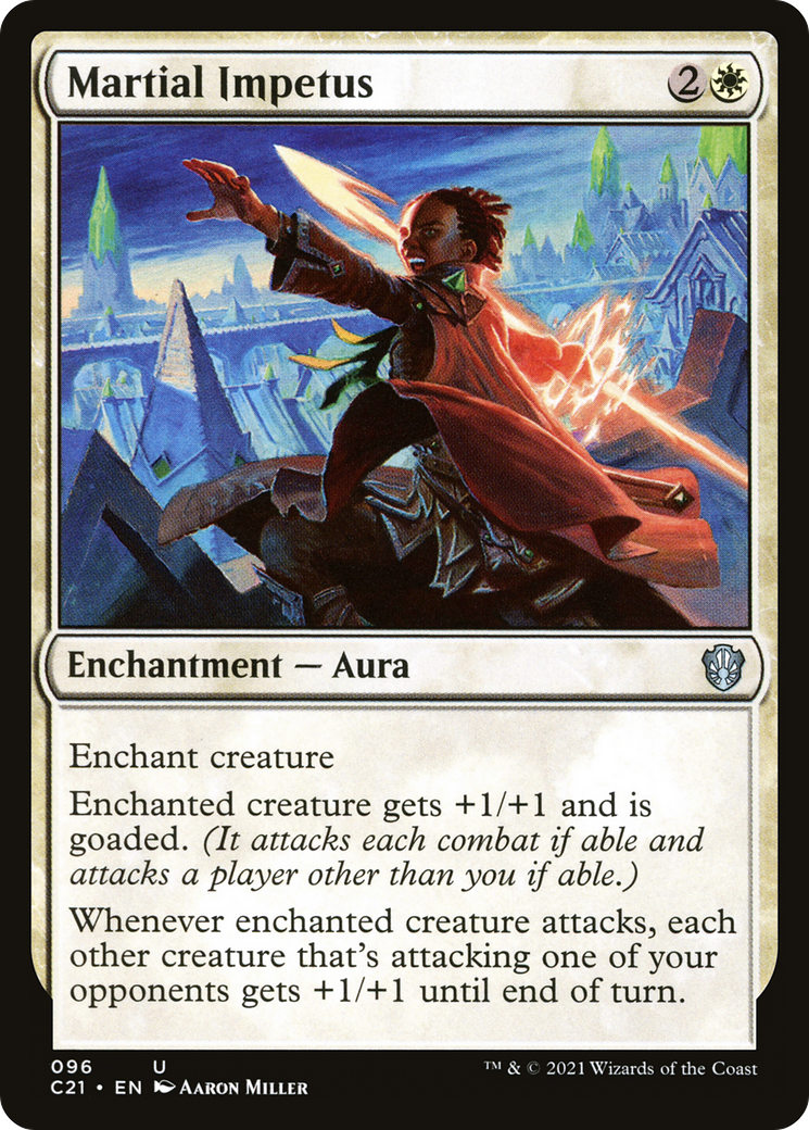 Martial Impetus (096) - Commander 2021