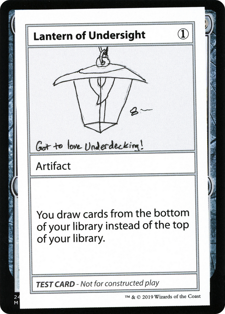 Lantern of Undersight (106) - Mystery Booster Playtest Cards 2021