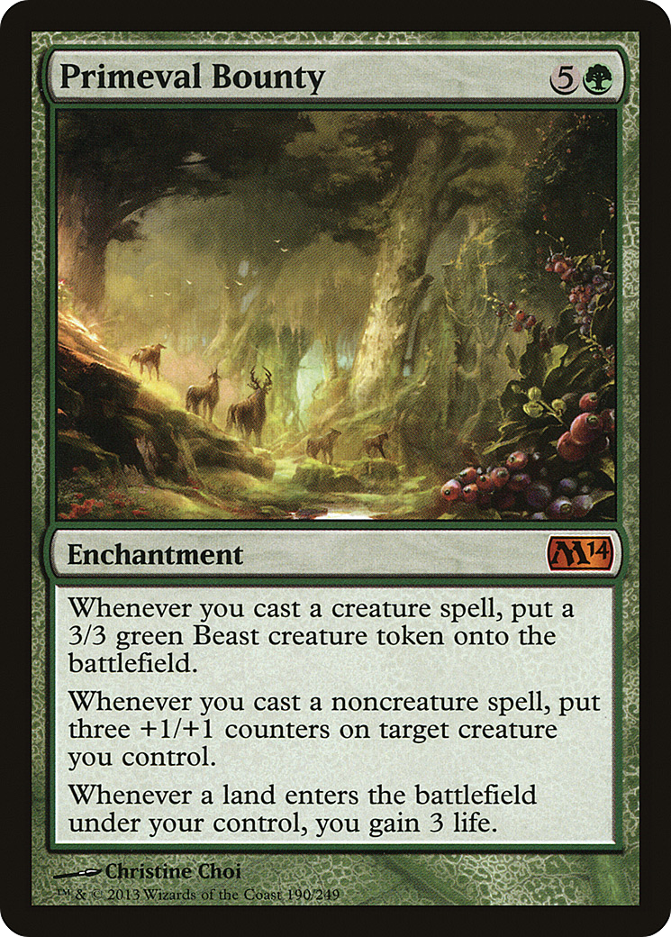 Primeval Bounty (190) - Magic 2014