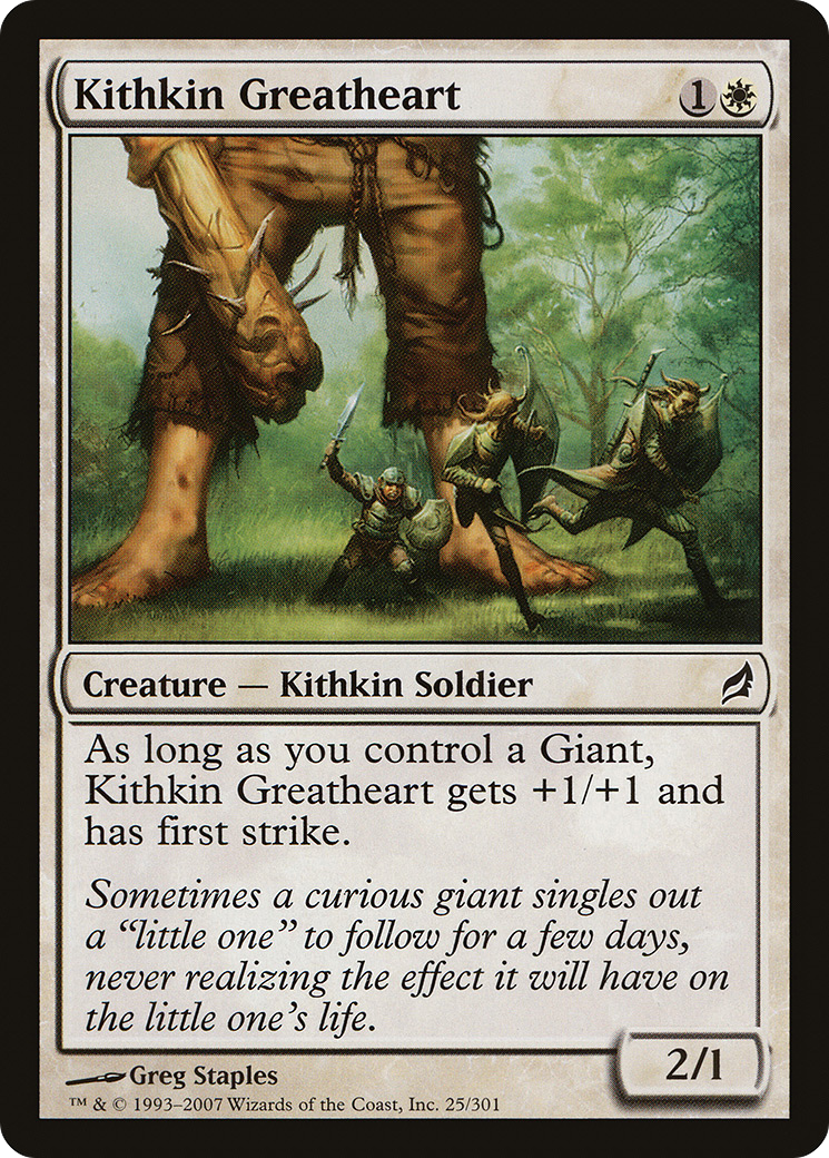 Kithkin Greatheart (025) Foil - Lorwyn