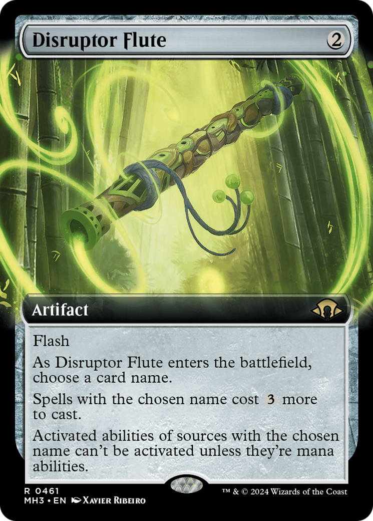 Disruptor Flute (Extended Art) (461) - Modern Horizons 3