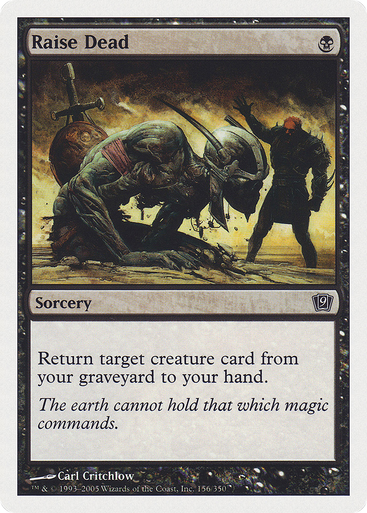 Raise Dead (156) Foil - Ninth Edition