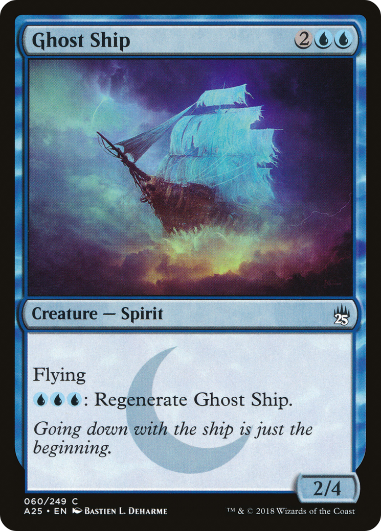 Ghost Ship (060) Foil - Masters 25