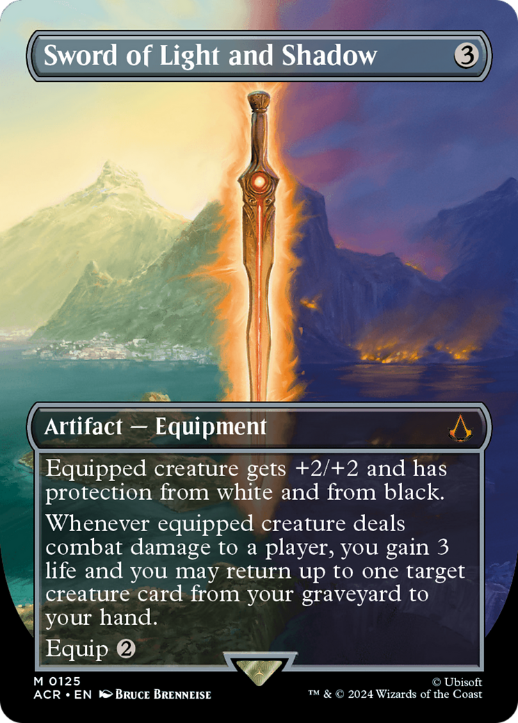 Sword of Light and Shadow (Borderless) (125) - Assassin's Creed