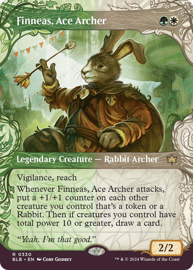 Finneas, Ace Archer (Showcase) (330) - Bloomburrow