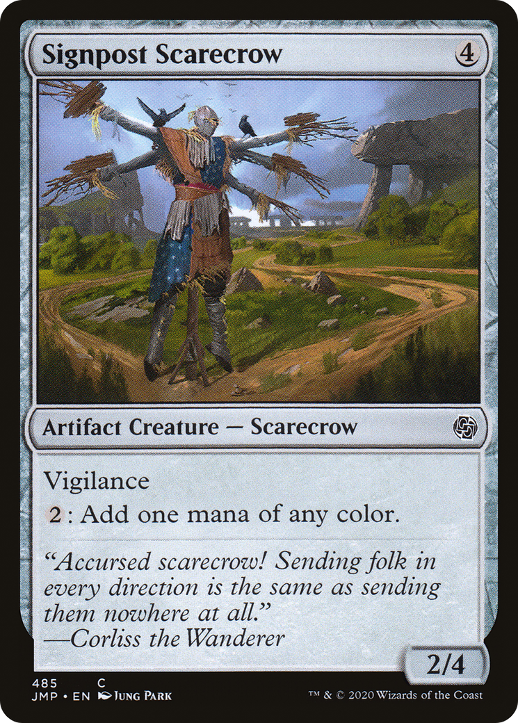 Signpost Scarecrow (485) - Jumpstart