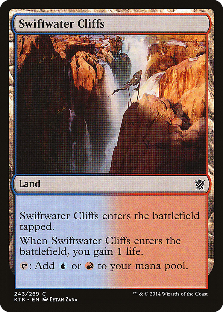 Swiftwater Cliffs (243) - Khans of Tarkir