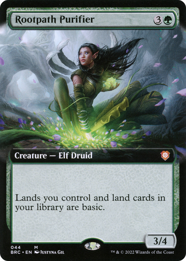 Rootpath Purifier (Extended Art) (044) - The Brothers' War Commander