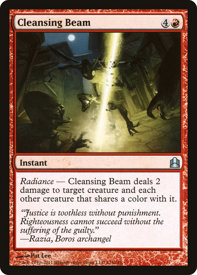 Cleansing Beam (116) - Commander 2011