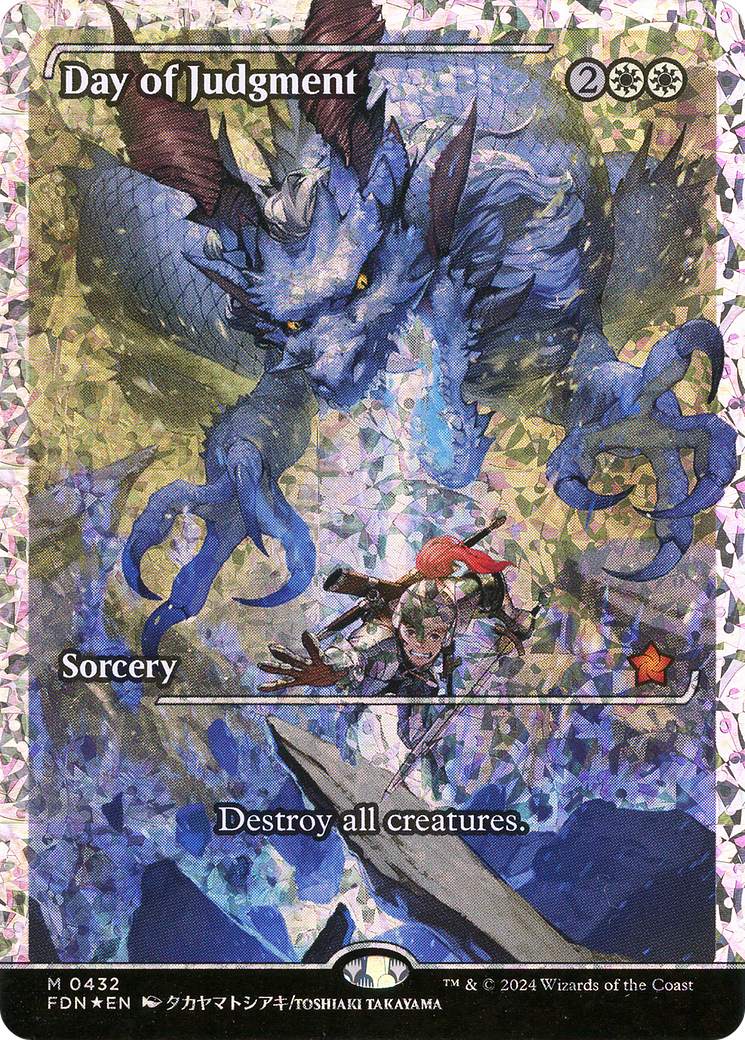 Day of Judgment (Showcase) (Fracture Foil) (Showcase) (432) Foil - Foundations