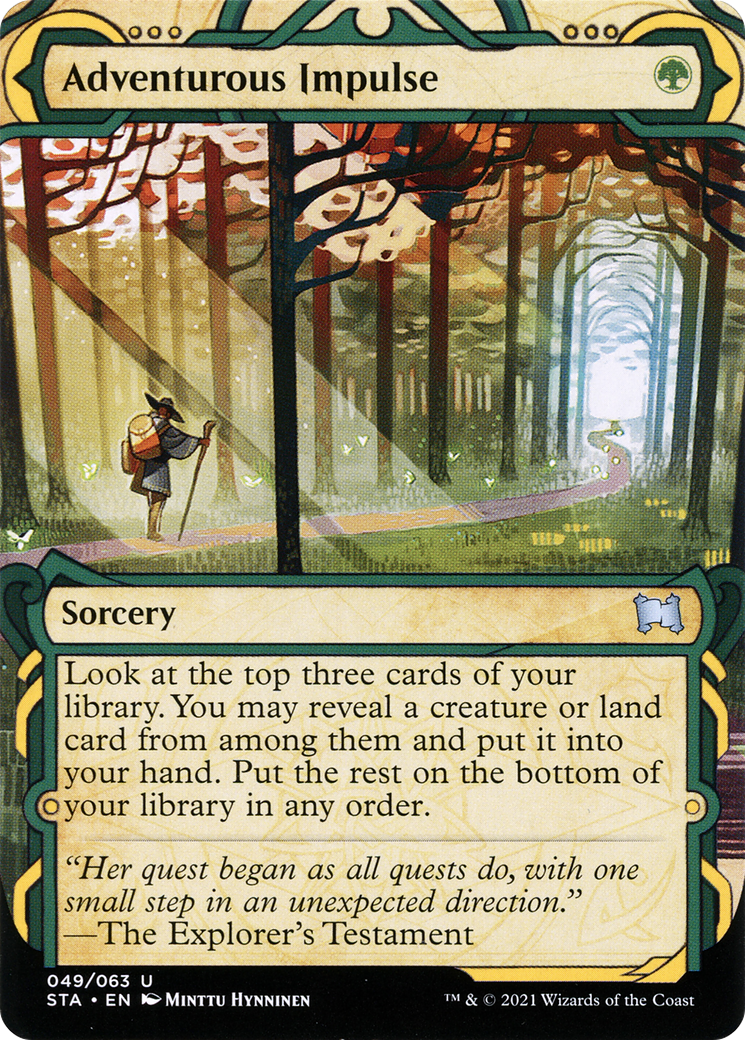 Adventurous Impulse (049) Foil - Strixhaven Mystical Archive