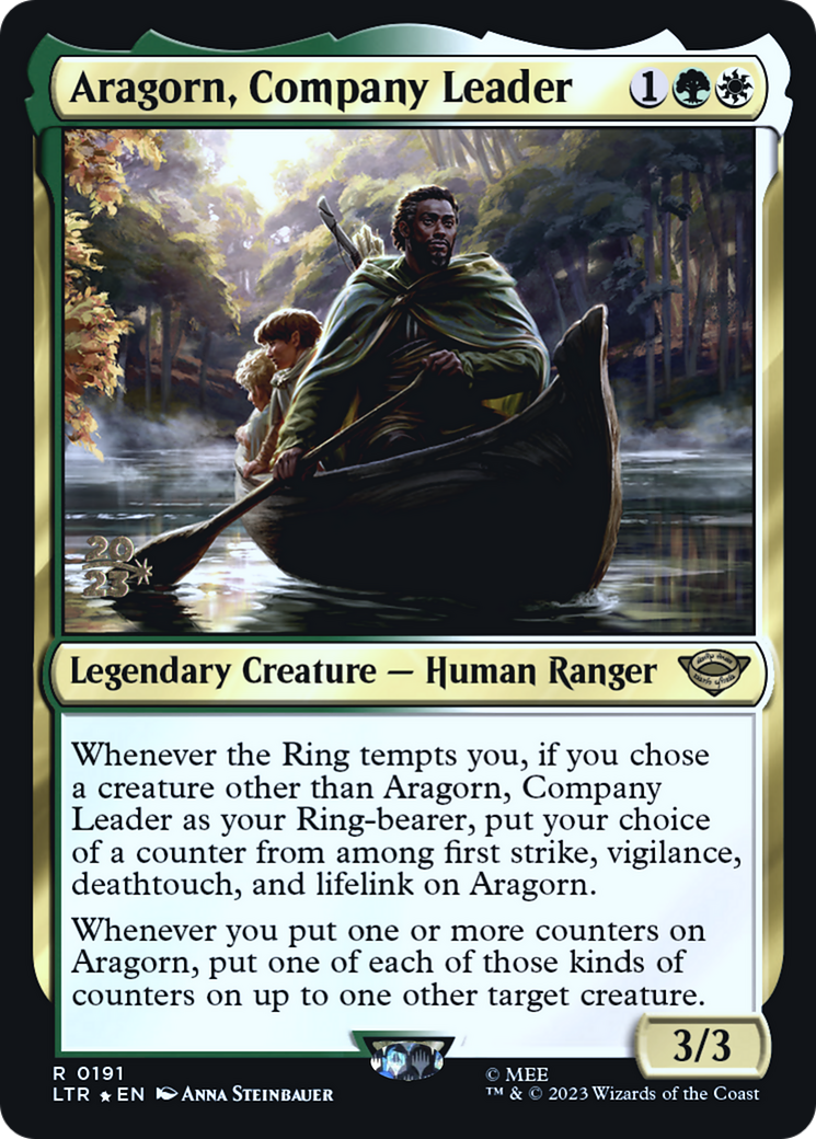 Aragorn, Company Leader (191s) Foil - Tales of Middle-earth Promos