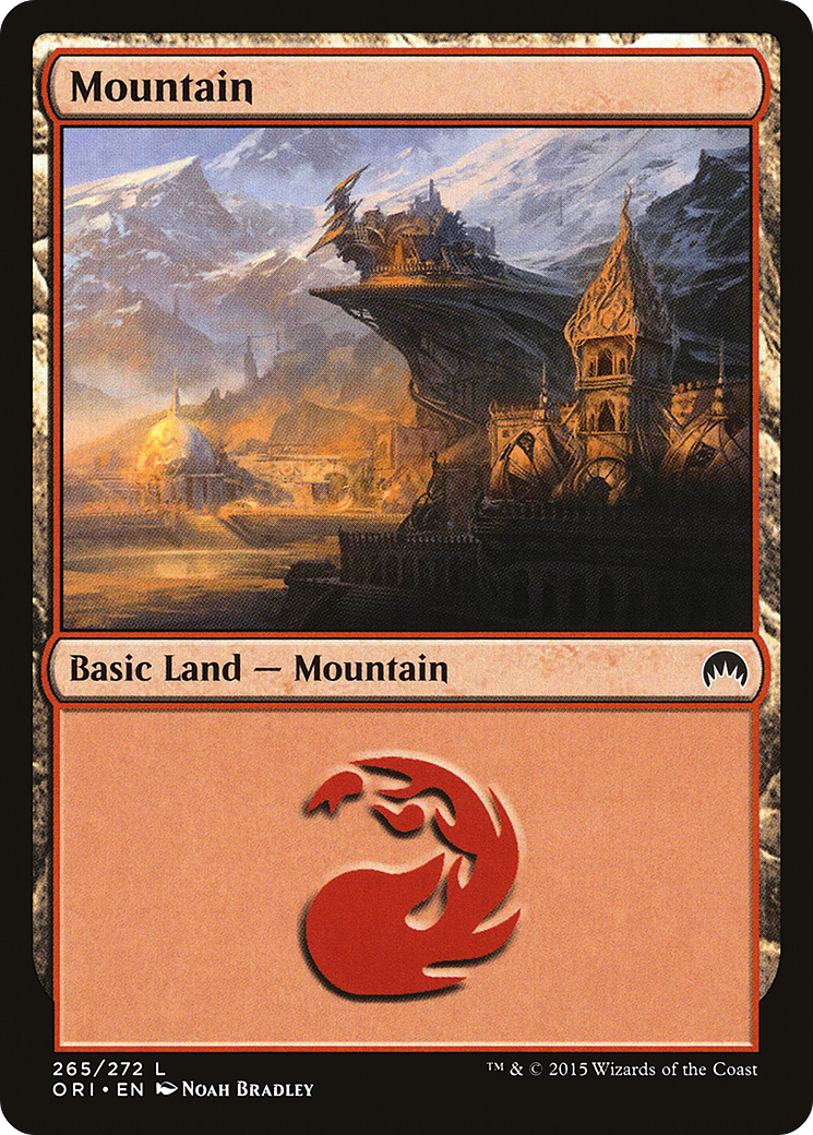 Mountain (265) Foil - Magic Origins