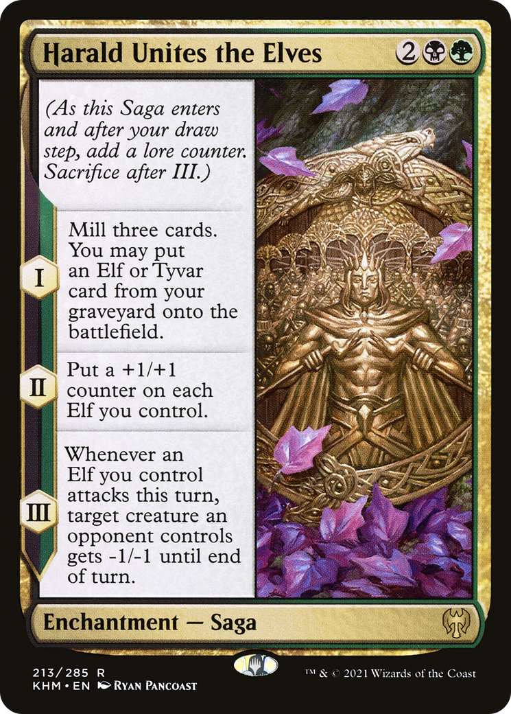 Harald Unites the Elves (213) - Kaldheim