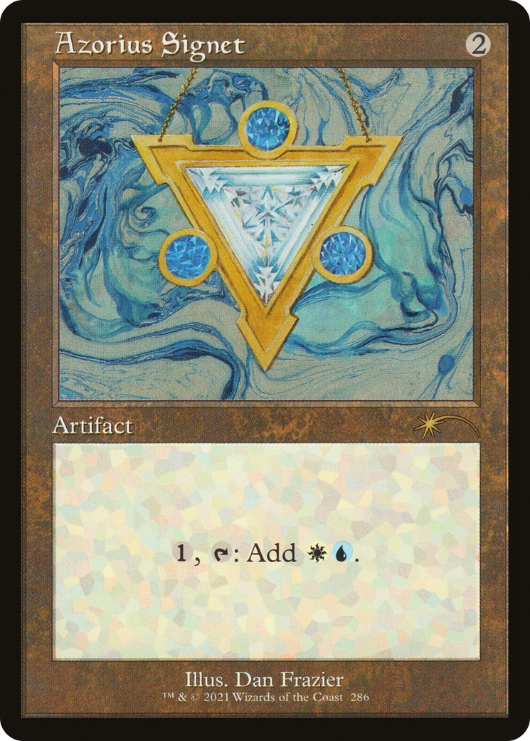 Azorius Signet (Retro) (286) - Secret Lair Drop