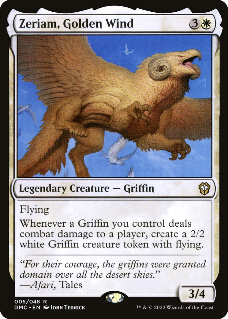 Zeriam, Golden Wind (005) - Dominaria United Commander