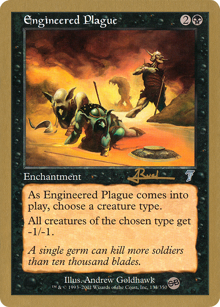 Engineered Plague (Retro) (ar133sb) - World Championship Decks 2001