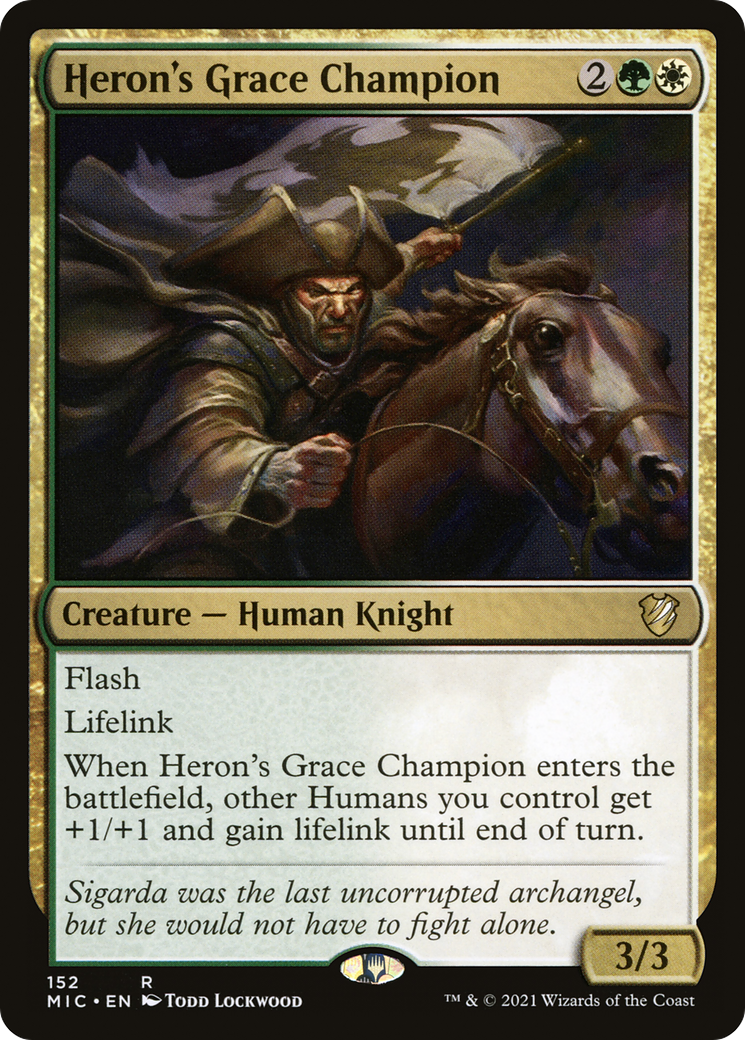Heron's Grace Champion (152) - Midnight Hunt Commander