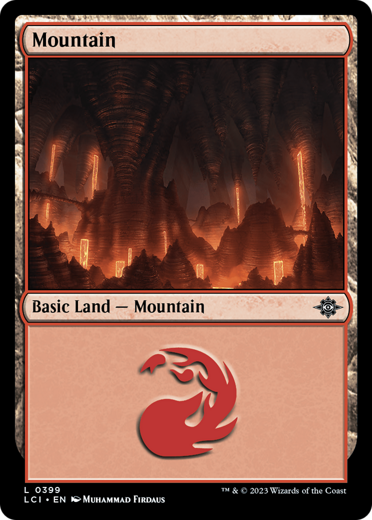 Mountain (399) Foil - The Lost Caverns of Ixalan
