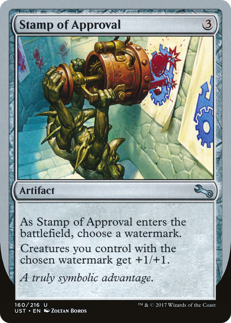 Stamp of Approval (160) - Unstable