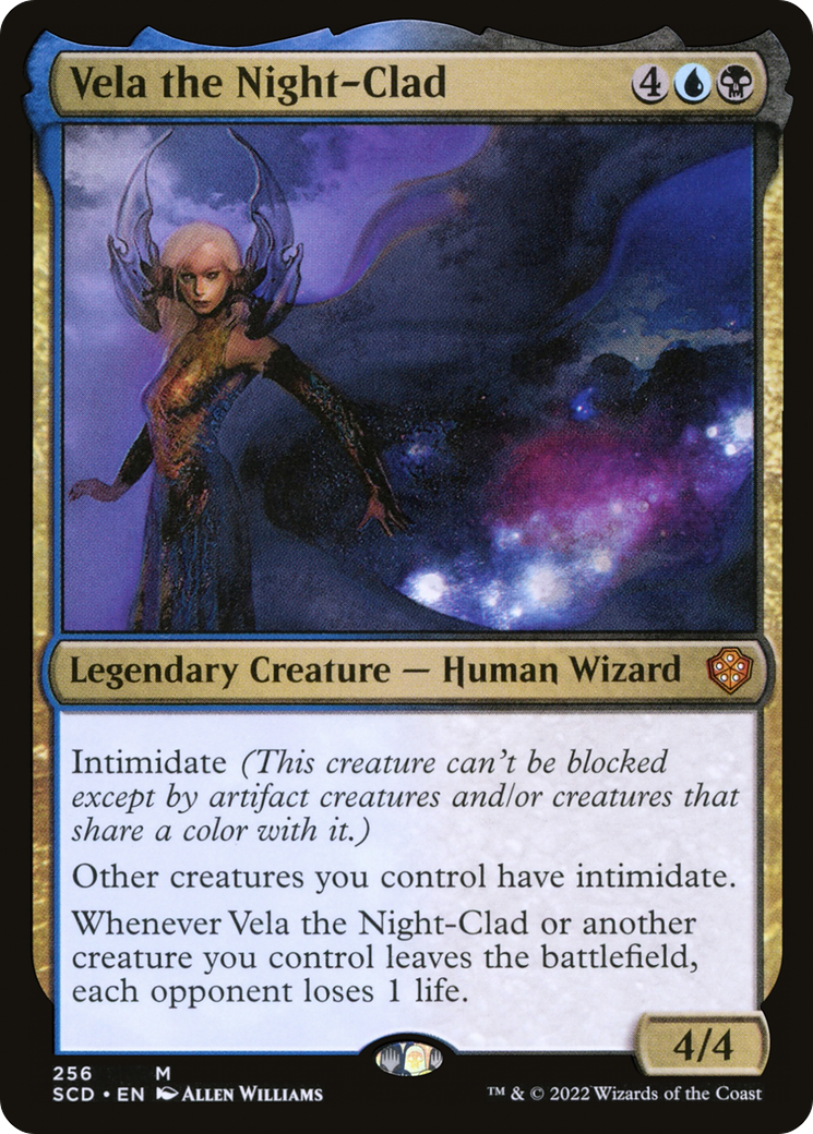 Vela the Night-Clad (256) - Starter Commander Decks