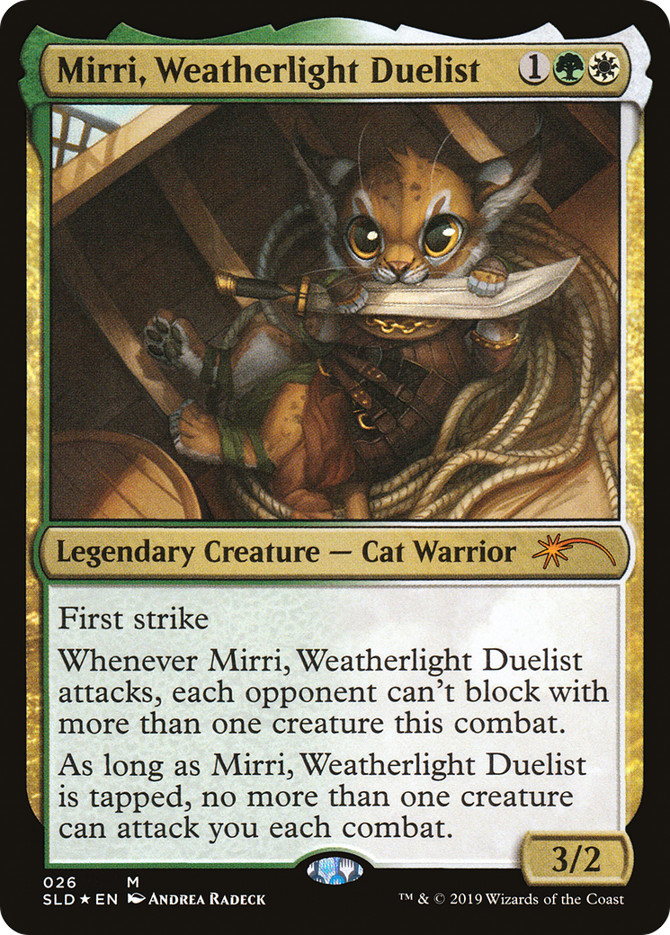 Mirri, Weatherlight Duelist (026) Foil - Secret Lair Drop