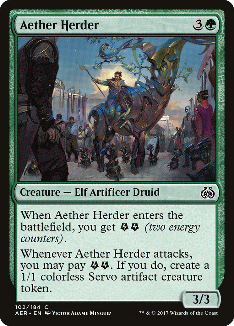 Aether Herder (102) Foil - Aether Revolt