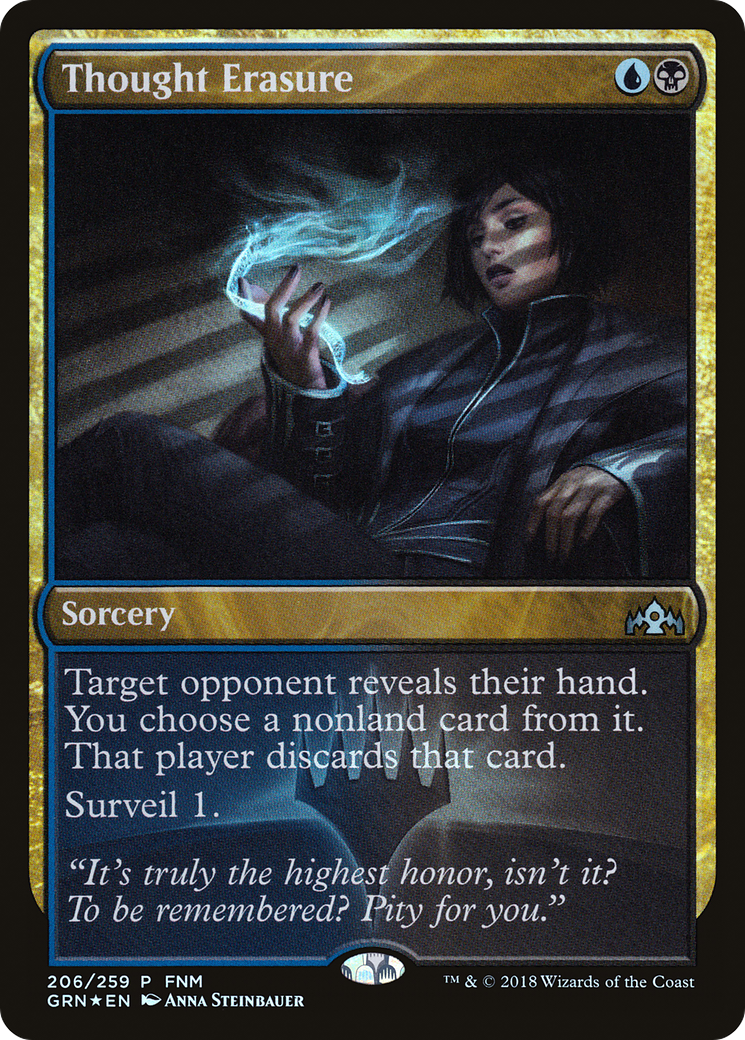 Thought Erasure (206) Foil - Guilds of Ravnica Promos