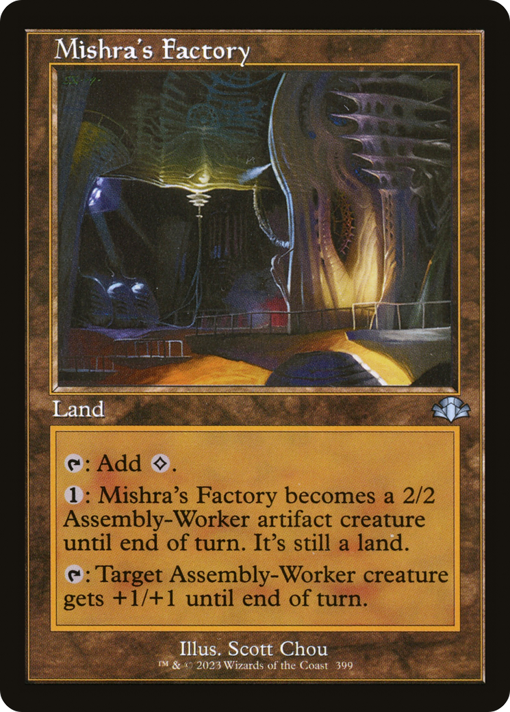 Mishra's Factory (Retro) (399) - Dominaria Remastered