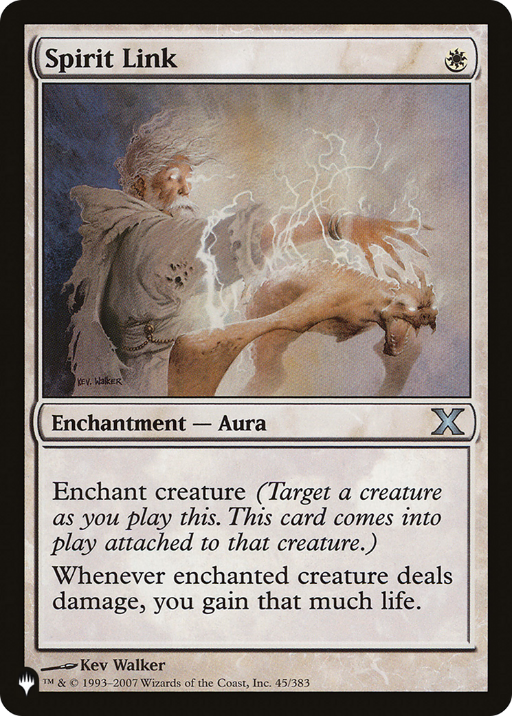 Spirit Link (10E-45) - The List