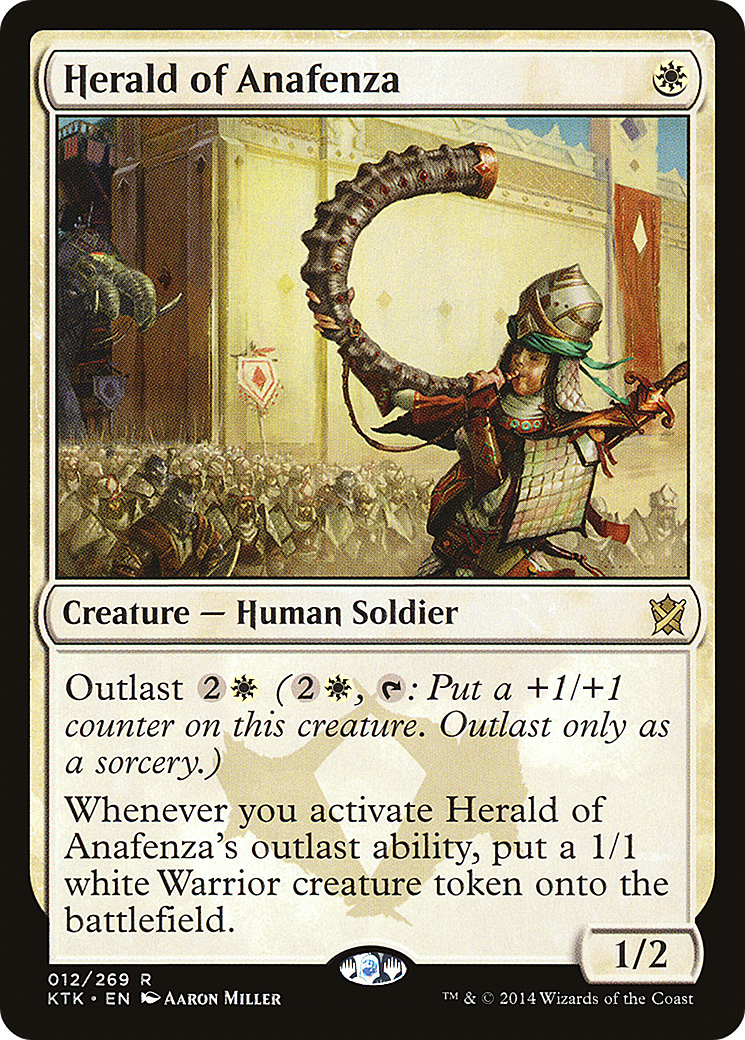 Herald of Anafenza (012) - Khans of Tarkir