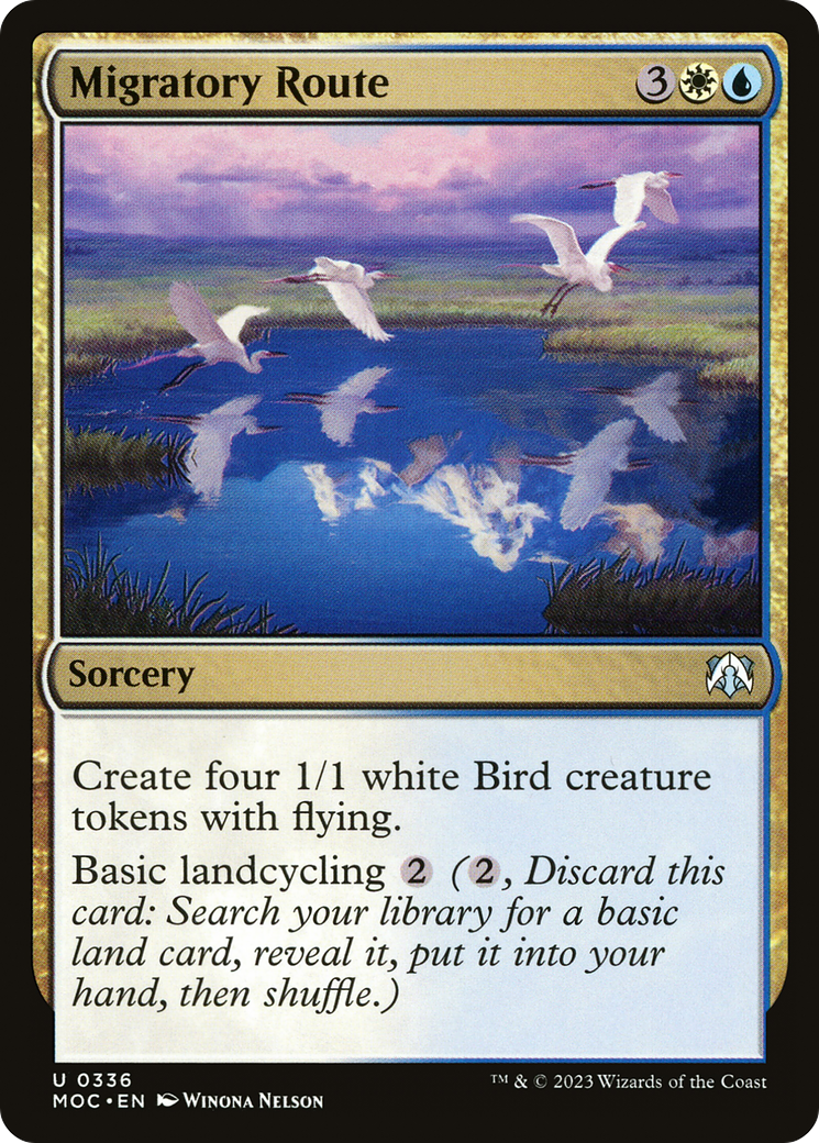 Migratory Route (336) - March of the Machine Commander