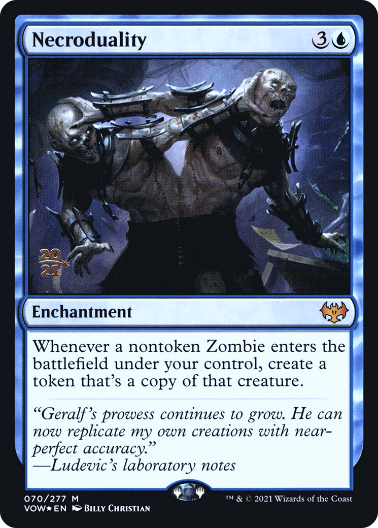 Necroduality (70s) Foil - Innistrad: Crimson Vow Promos