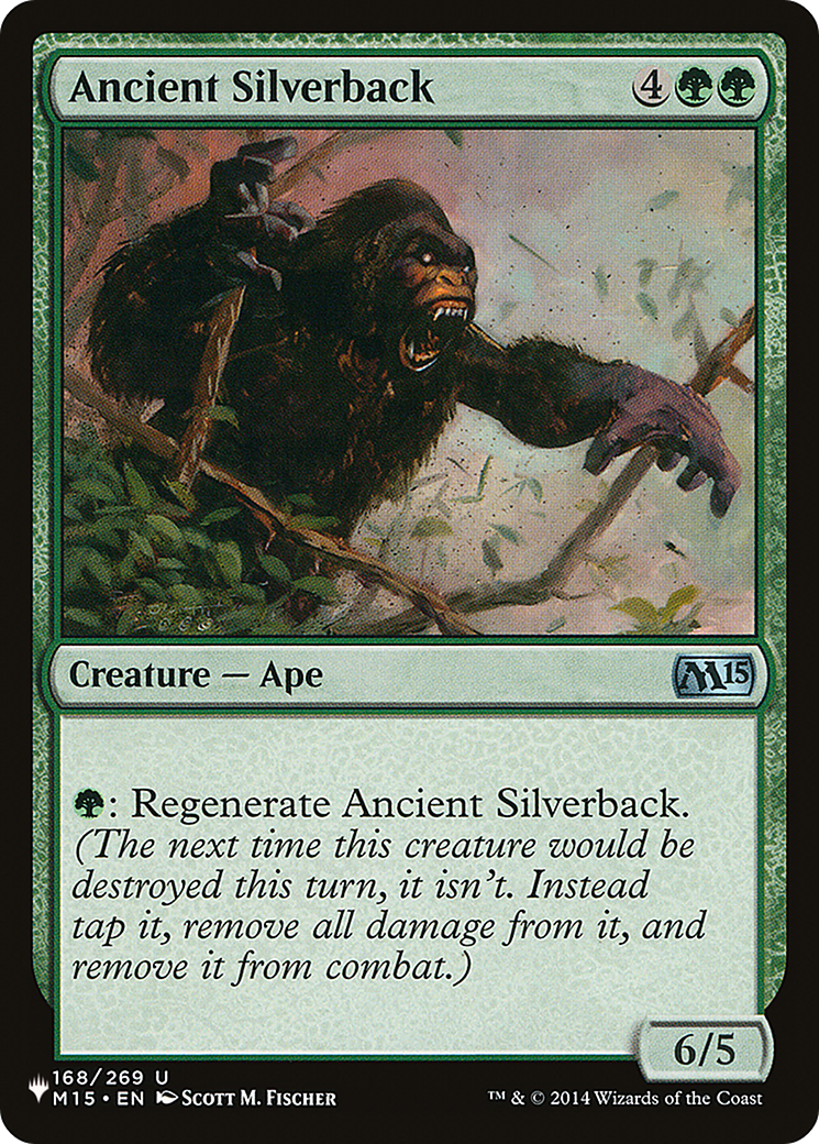 Ancient Silverback (168/269) - The List