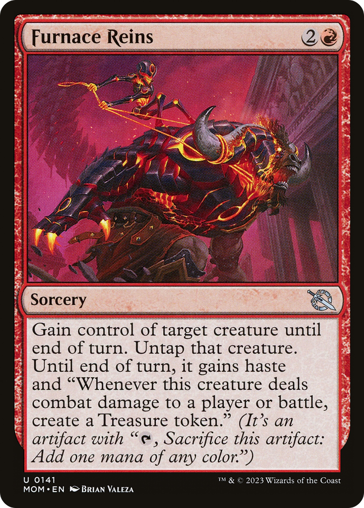 Furnace Reins (141) Foil - March of the Machine