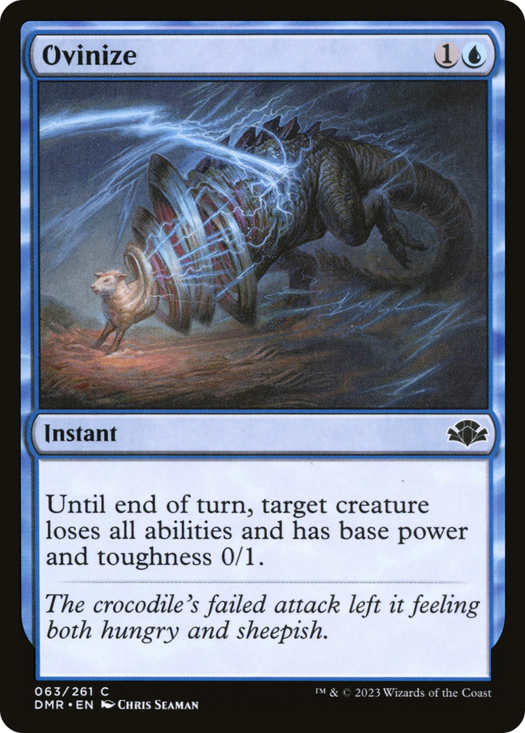 Ovinize (063) Foil - Dominaria Remastered