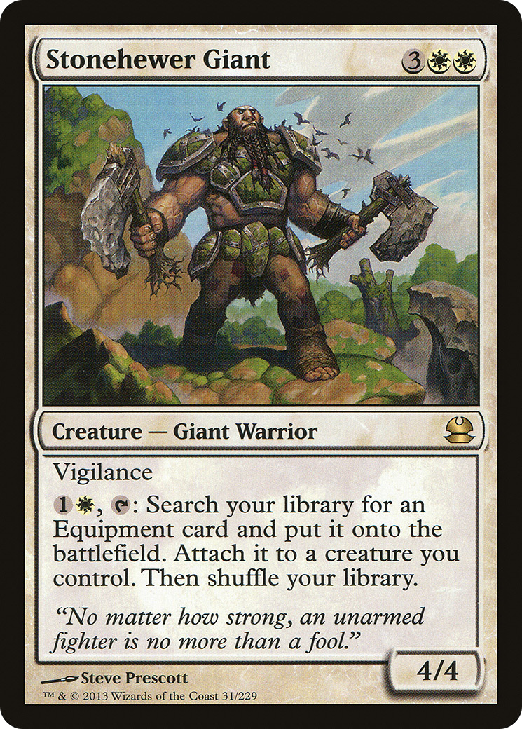 Stonehewer Giant (031) Foil - Modern Masters