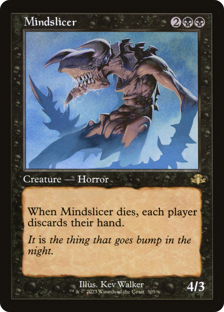 Mindslicer (Retro) (305) Foil - Dominaria Remastered