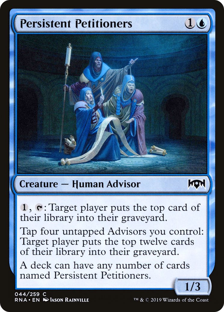 Persistent Petitioners (044) Foil - Ravnica Allegiance