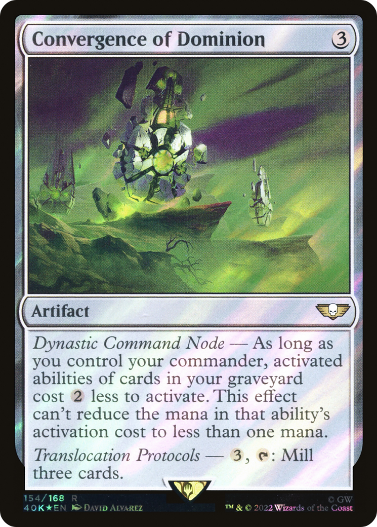 Convergence of Dominion (154) Surge Foil - Warhammer 40,000 Commander