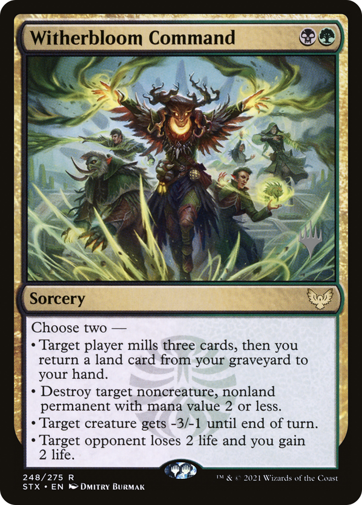 Witherbloom Command (248) - Strixhaven: School of Mages Promos