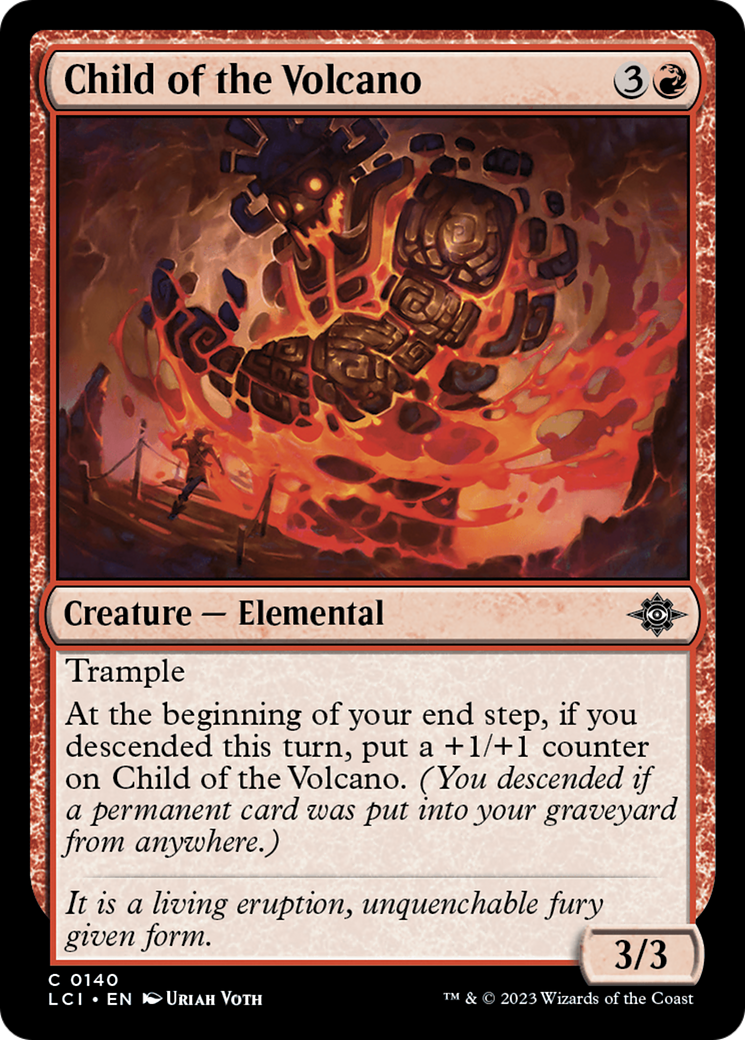 Child of the Volcano (140) Foil - The Lost Caverns of Ixalan