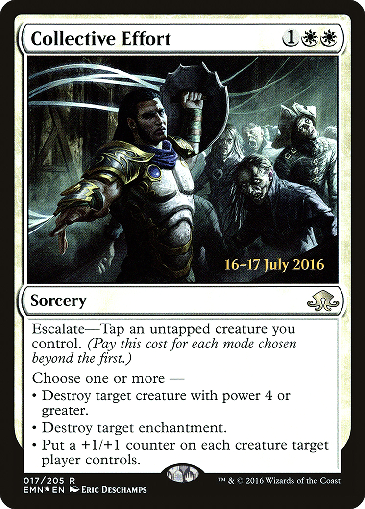 Collective Effort (017) Foil - Eldritch Moon Promos